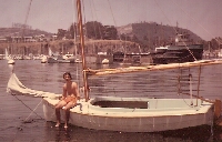Sea Mew at anchor in Santa Barbara Harbor